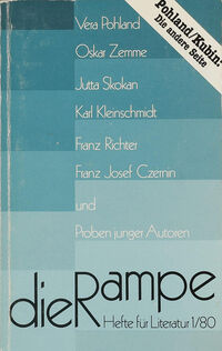 Die Rampe - Hefte für Literatur 1/1980