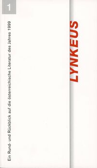 Lynkeus 1 Ein Rund- und Rückblick auf die österreichische Literatur des Jahres 1999