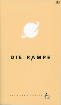 Die Rampe - Hefte für Literatur 4/2012