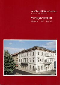 Vierteljahresschrift Jahrgang 36, Folge 1/2
