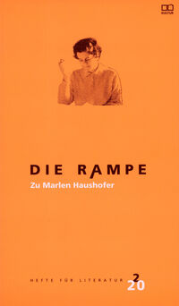 Die Rampe - Hefte für Literatur 2/2020