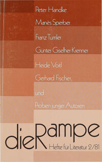 Die Rampe - Hefte für Literatur 2/1981