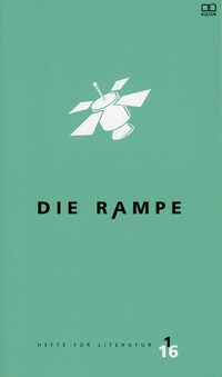 Die Rampe - Hefte für Literatur 1/2016