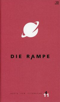 Die Rampe - Hefte für Literatur 4/2011