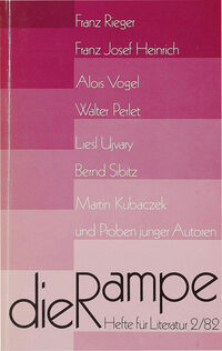 Die Rampe - Hefte für Literatur 2/1982