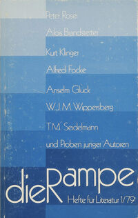Die Rampe - Hefte für Literatur 1/1979