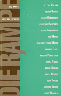 Die Rampe - Hefte für Literatur 2/1995