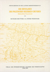 Ortsnamenbuch des Landes Oberösterreich