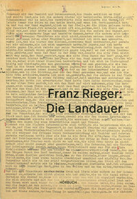 Franz Rieger: Die Landauer